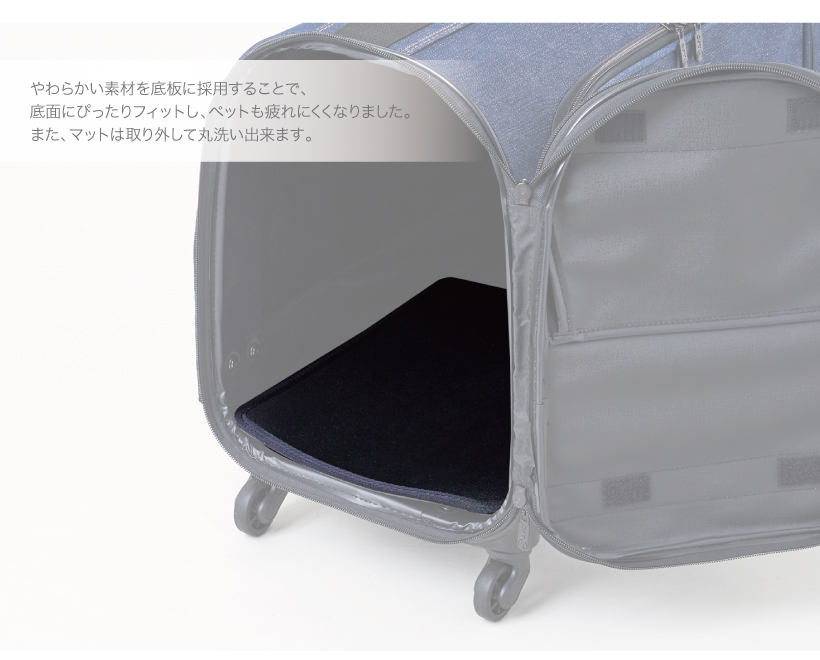 キャリーバッグNEWLデニム
