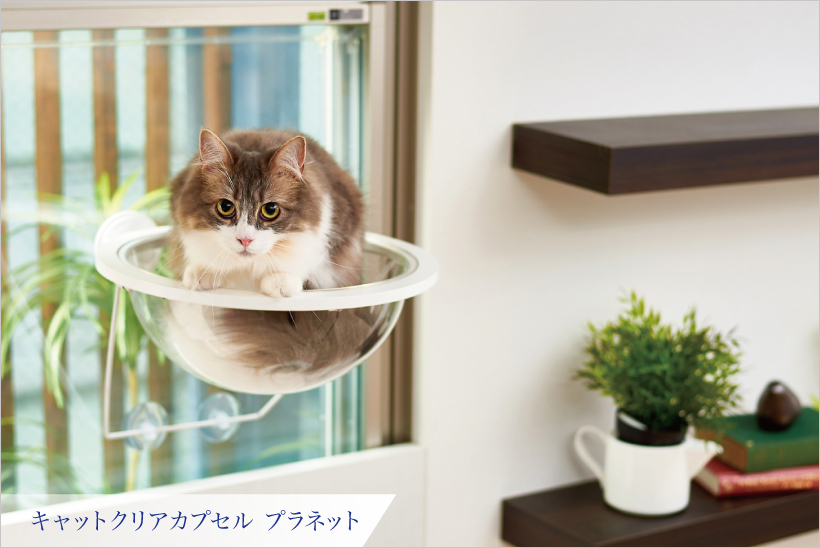 キャットクリアカプセル プラネット