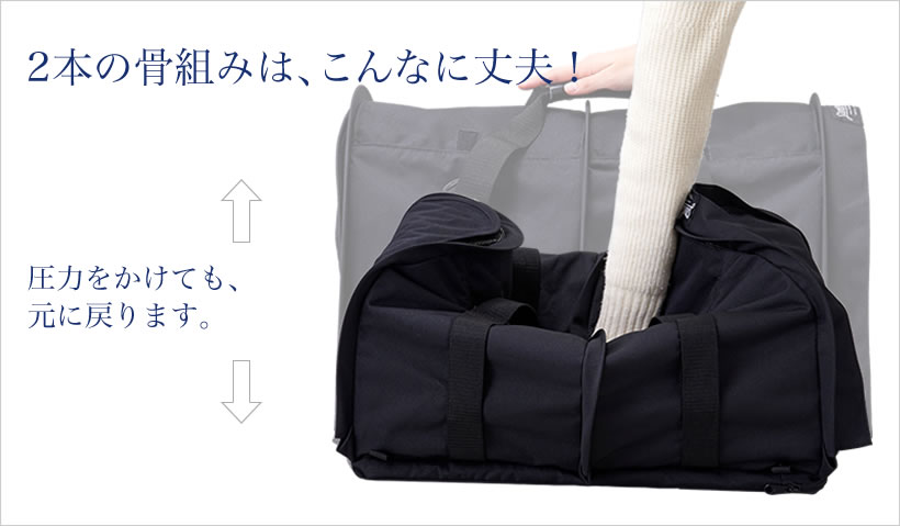 圧力かけても元に戻ります