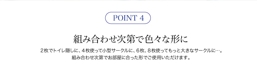 ペットパーテーションクリア4枚セットの画像
