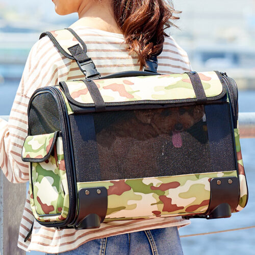 ブロッサムリュックキャリー ミリタリールック