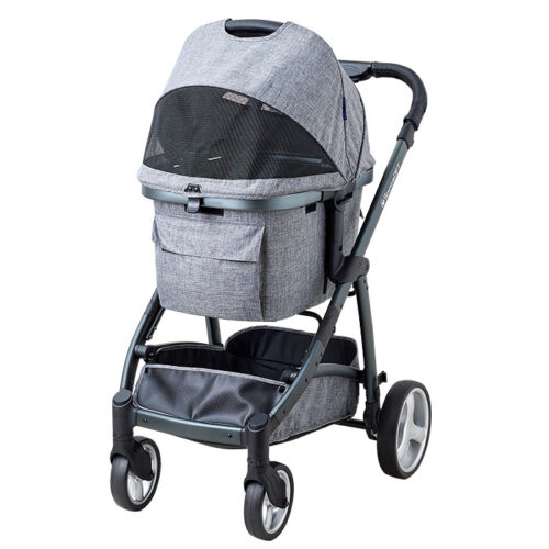 ペットカートファーストクラス（アースグレー）