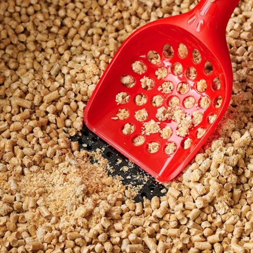 落としても砕け散らないPeeWee木製ペレット