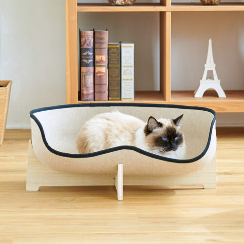 フェルトキャットソファ