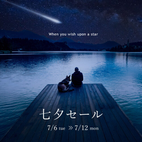 七夕セール開催中