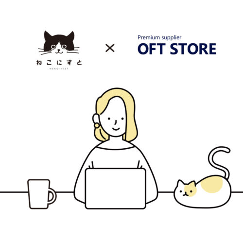 ねこにすと渋谷で商品を展示・販売中