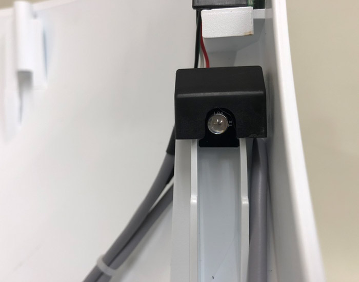 サークルゼロランプが2個点灯し続ける