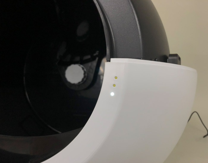 サークルゼロランプが2個点灯し続ける