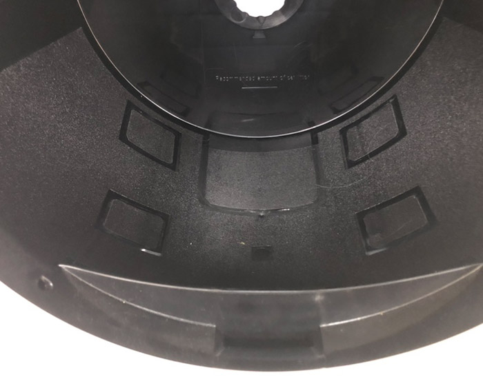 ランプが下から順に点滅している