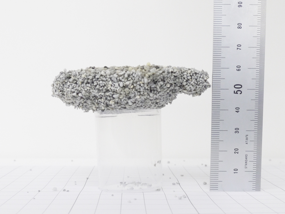 固まりの大きさ