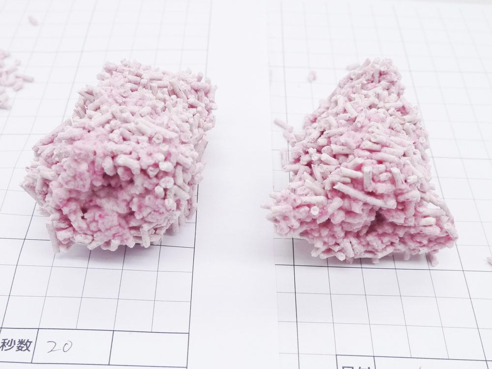 赤色の水の場合