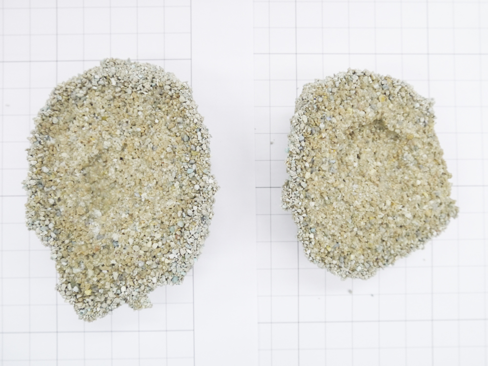 赤色の水の場合