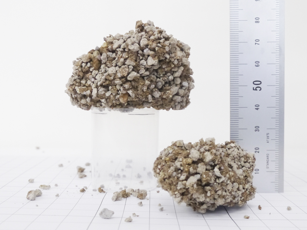 固まりの大きさ