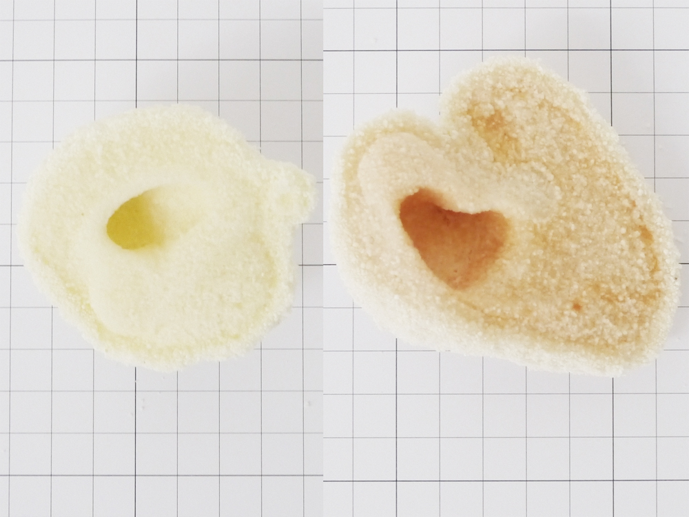 赤色の水の場合