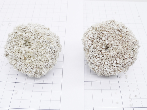 赤色の水の場合