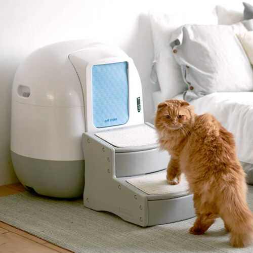 ペットステップPG Easy Step 2 Standardが自動猫トイレPet JCにピッタリ