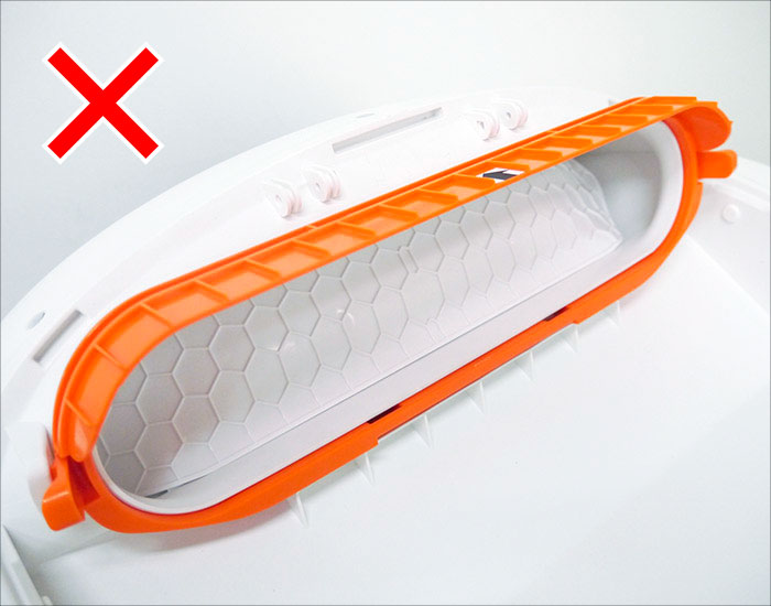 フレーム間違った向き